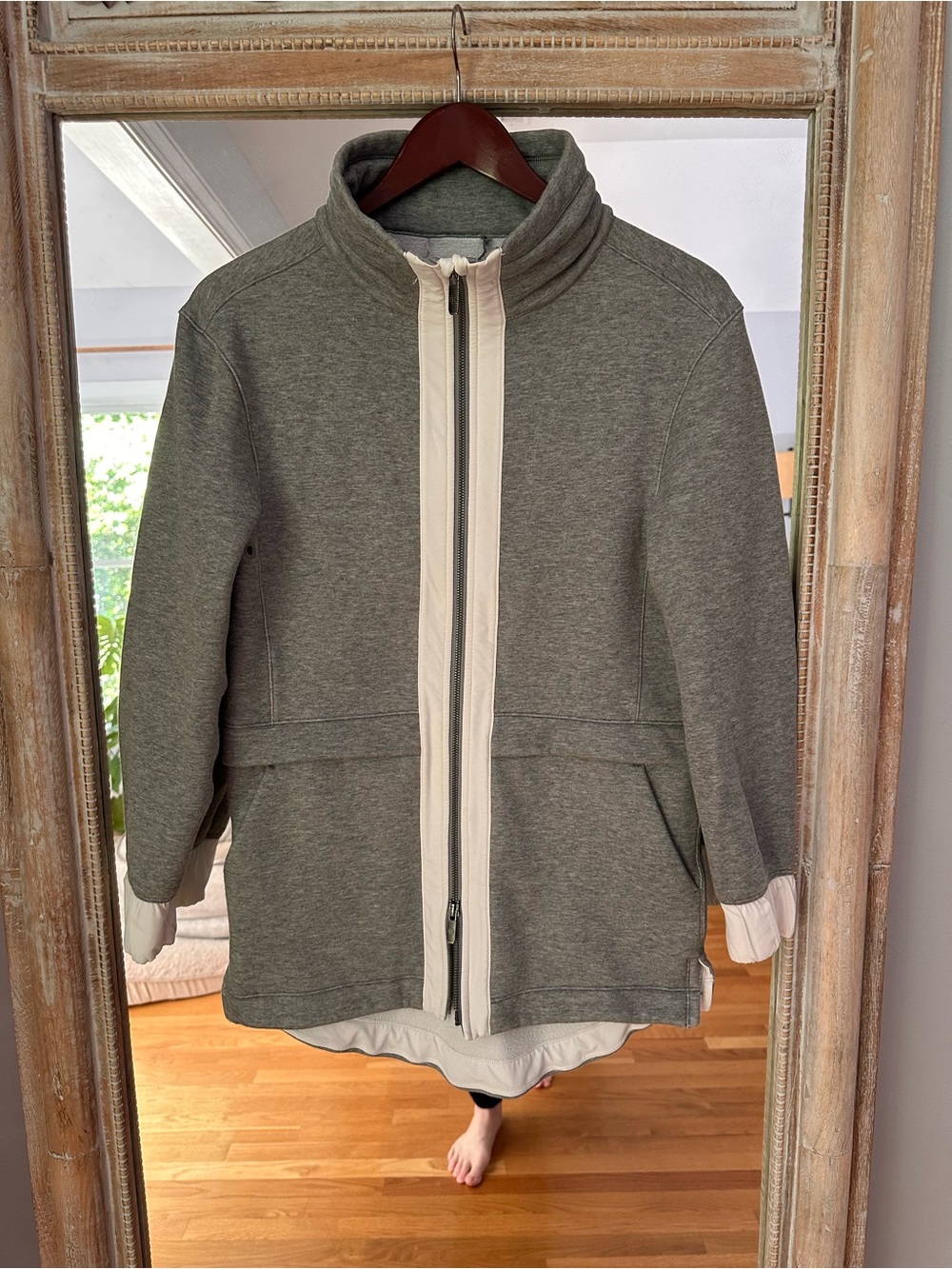 Lululemon Gray Light as Warmth Jacket